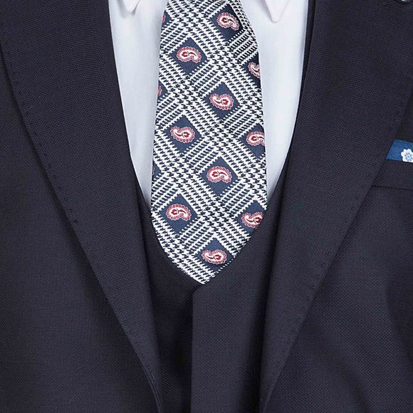 TWEEN Navy and Grey Suit (Slim Fit) - Picture 7 of 8